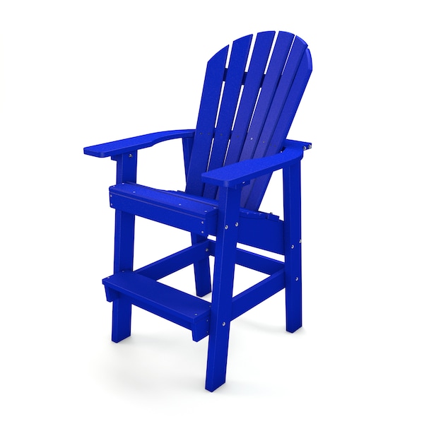 Frog Furnishings Blue Clearwater Adirondack Chair PB ADCLRBLU - main